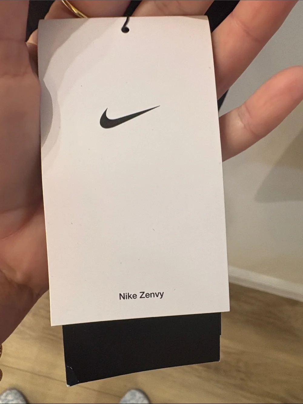 Nike Black Long-Sleeve Top with Back Cutout